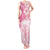 Polynesian Women's Day Tank Maxi Dress Plumeria Passion - Pink LT7 Women Pink - Polynesian Pride