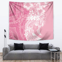 Polynesian Women's Day Tapestry Plumeria Passion - Pink LT7 Pink - Polynesian Pride
