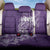 Polynesian Women's Day Back Car Seat Cover Plumeria Passion - Purple LT7