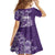 Polynesian Women's Day Family Matching Long Sleeve Bodycon Dress and Hawaiian Shirt Plumeria Passion - Purple LT7 - Polynesian Pride