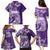 Polynesian Women's Day Family Matching Puletasi and Hawaiian Shirt Plumeria Passion - Purple LT7 - Polynesian Pride