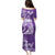 Polynesian Women's Day Family Matching Puletasi and Hawaiian Shirt Plumeria Passion - Purple LT7 - Polynesian Pride