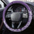 Polynesian Women's Day Steering Wheel Cover Plumeria Passion - Purple LT7 - Polynesian Pride