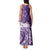 Polynesian Women's Day Tank Maxi Dress Plumeria Passion - Purple LT7 - Polynesian Pride