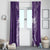 Polynesian Women's Day Window Curtain Plumeria Passion - Purple LT7 - Polynesian Pride