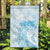 Polynesian Women's Day Garden Flag Plumeria Passion - Turquoise LT7 Garden Flag Turquoise - Polynesian Pride