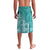 Polynesian Women's Day Lavalava Plumeria Passion - Teal LT7 - Polynesian Pride