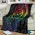 New Zealand Pride Blanket Takatapui Rainbow Fern