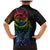 New Zealand Pride Family Matching Mermaid Dress and Hawaiian Shirt Takatapui Rainbow Fern