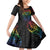 New Zealand Pride Family Matching Mermaid Dress and Hawaiian Shirt Takatapui Rainbow Fern