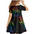 New Zealand Pride Family Matching Mermaid Dress and Hawaiian Shirt Takatapui Rainbow Fern