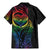 New Zealand Pride Family Matching Mermaid Dress and Hawaiian Shirt Takatapui Rainbow Fern