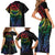 New Zealand Pride Family Matching Short Sleeve Bodycon Dress and Hawaiian Shirt Takatapui Rainbow Fern