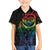 New Zealand Pride Family Matching Short Sleeve Bodycon Dress and Hawaiian Shirt Takatapui Rainbow Fern