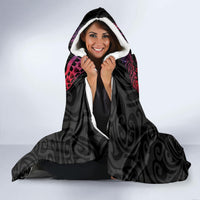 New Zealand Pride Hooded Blanket Takatapui Rainbow Fern LT7 - Polynesian Pride