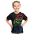 New Zealand Pride Kid T Shirt Takatapui Rainbow Fern