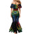 New Zealand Pride Mermaid Dress Takatapui Rainbow Fern