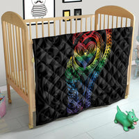 New Zealand Pride Quilt Takatapui Rainbow Fern