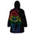 New Zealand Pride Wearable Blanket Hoodie Takatapui Rainbow Fern