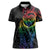 New Zealand Pride Women Polo Shirt Takatapui Rainbow Fern