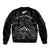 New Zealand Sleeve Zip Bomber Jacket Maori Te Iwa o Matariki LT7 - Polynesian Pride