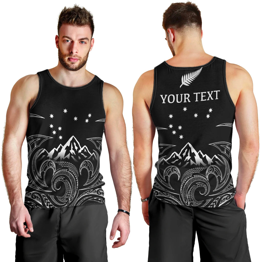 Personalised New Zealand Men Tank Top Maori Te Iwa o Matariki LT7 - Polynesian Pride