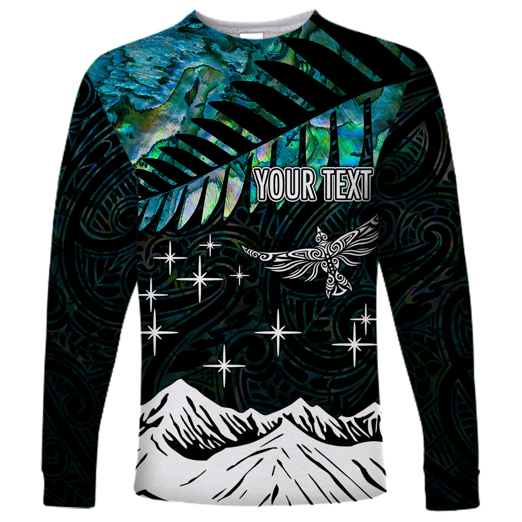 Personalised Maori New Year Long Sleeve Shirt Matariki Mix Paua Shell LT7 Unisex Art - Polynesian Pride