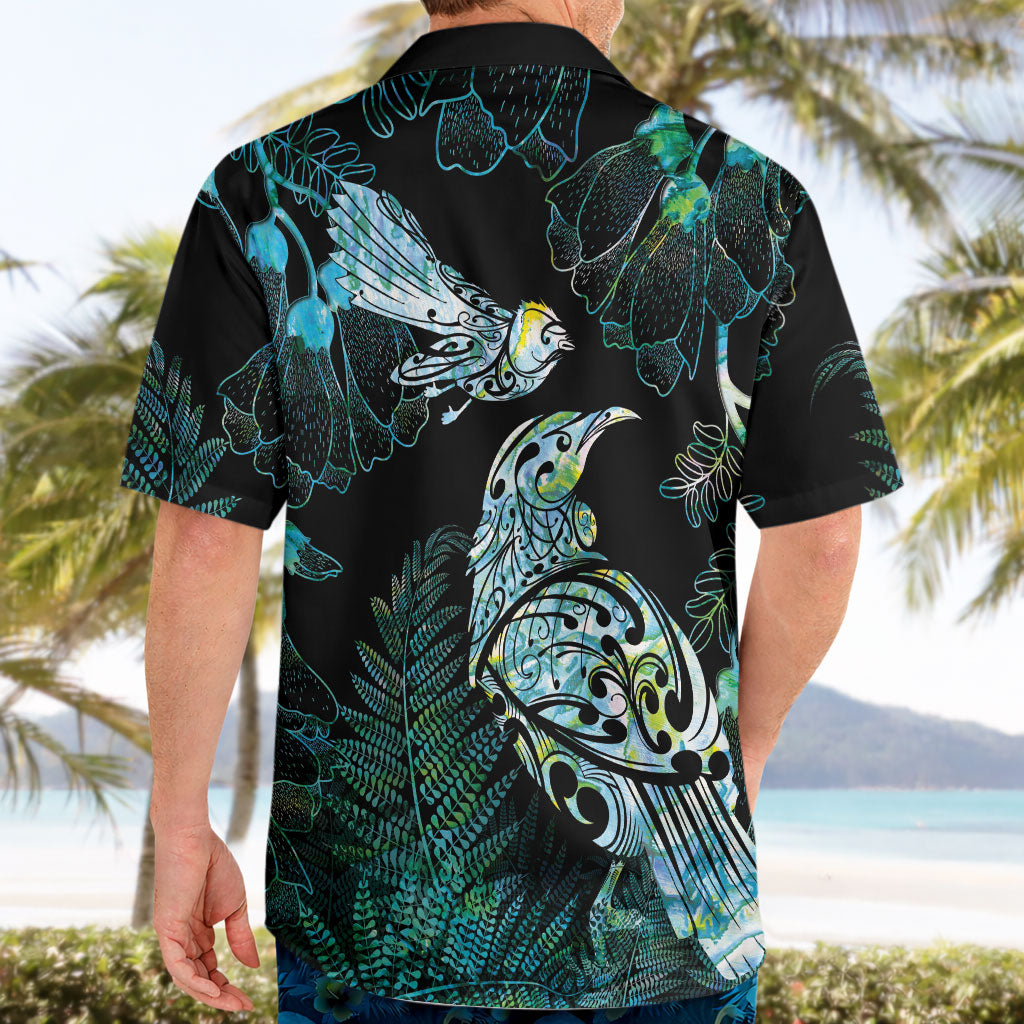 Aotearoa Maori Mahuru Hawaiian Shirt Spring Time - Paua Shell Green LT7 - Polynesian Pride