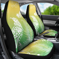 Aotearoa Maori Mahuru Tui With Pikawakawa Car Seat Cover Spring Time LT7 - Polynesian Pride