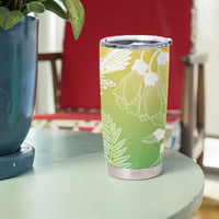 Aotearoa Maori Mahuru Tui With Pikawakawa Tumbler Cup Spring Time LT7 - Polynesian Pride