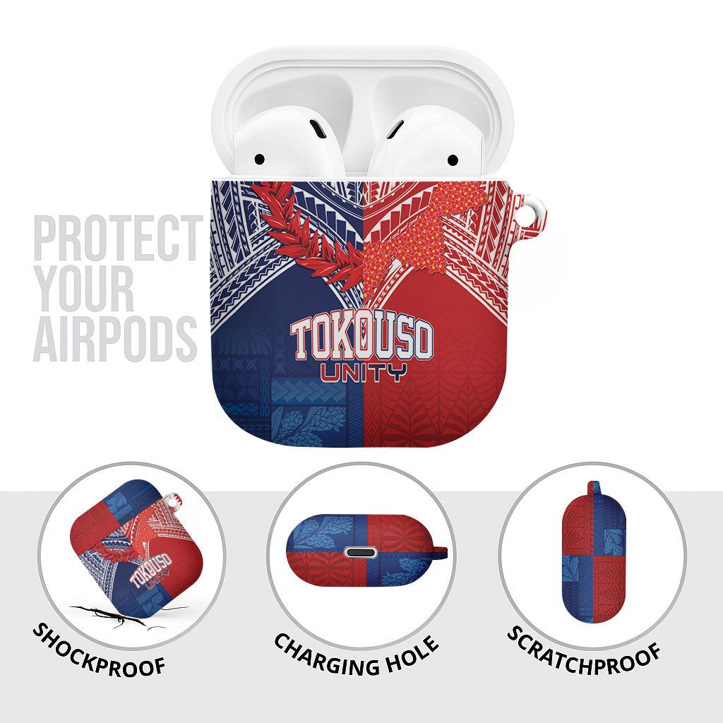 TokoUso Tonga Samoa Brothers Forever AirPods Case Ulafala and Heilala Unity LT7 - Polynesian Pride