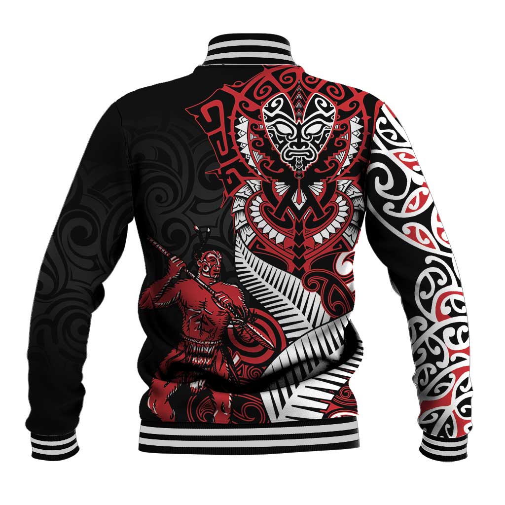 Aotearoa Toitu Te Tiriti Baseball Jacket Whakairo Wheku LT7 - Polynesian Pride