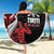 Aotearoa Toitu Te Tiriti Beach Blanket Whakairo Wheku