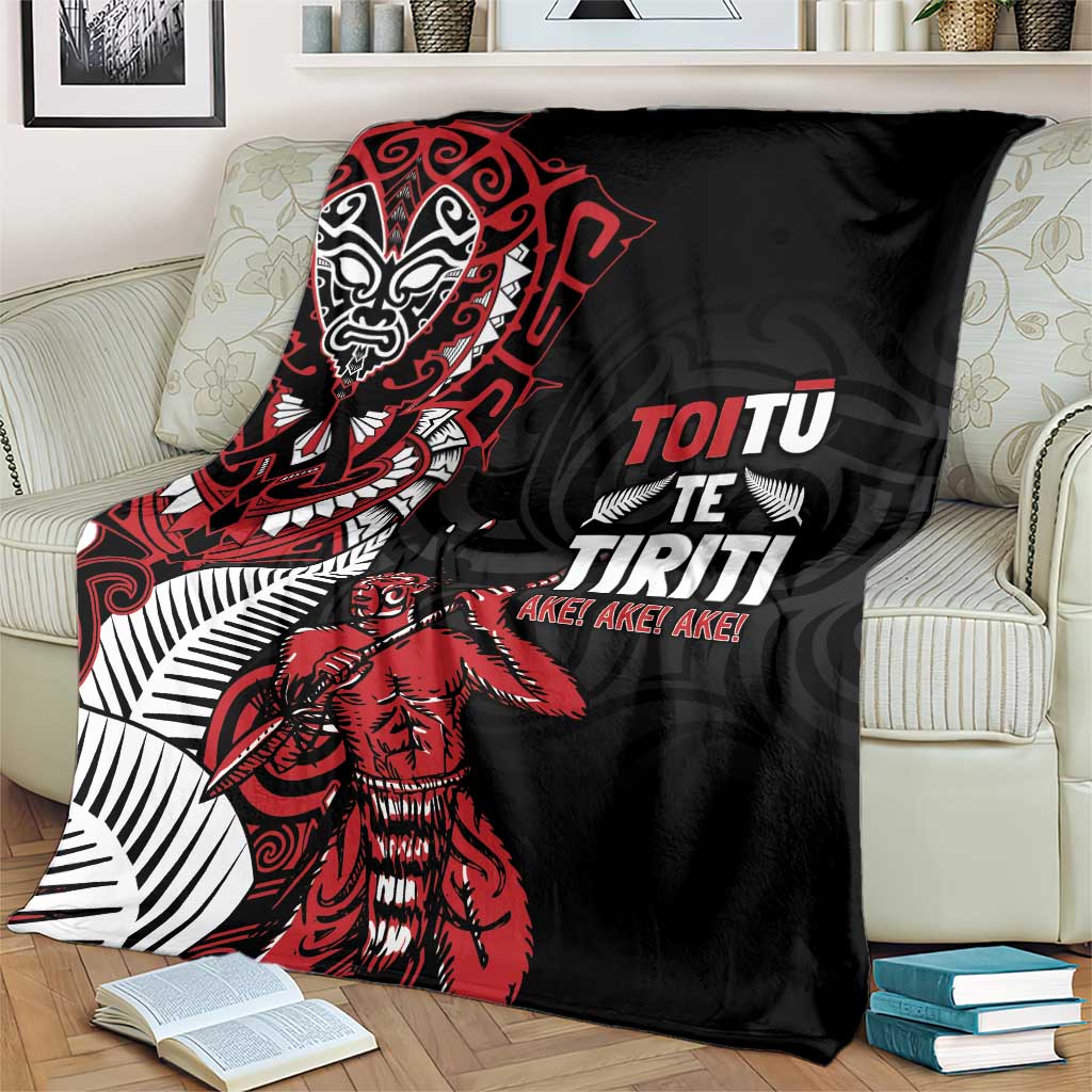 Aotearoa Toitu Te Tiriti Blanket Whakairo Wheku LT7 - Polynesian Pride