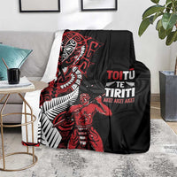 Aotearoa Toitu Te Tiriti Blanket Whakairo Wheku LT7 - Polynesian Pride