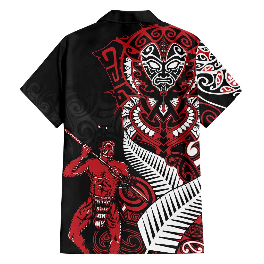 Aotearoa Toitu Te Tiriti Family Matching Tank Maxi Dress and Hawaiian Shirt Whakairo Wheku