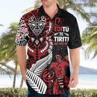 Aotearoa Toitu Te Tiriti Hawaiian Shirt Whakairo Wheku LT7 - Polynesian Pride