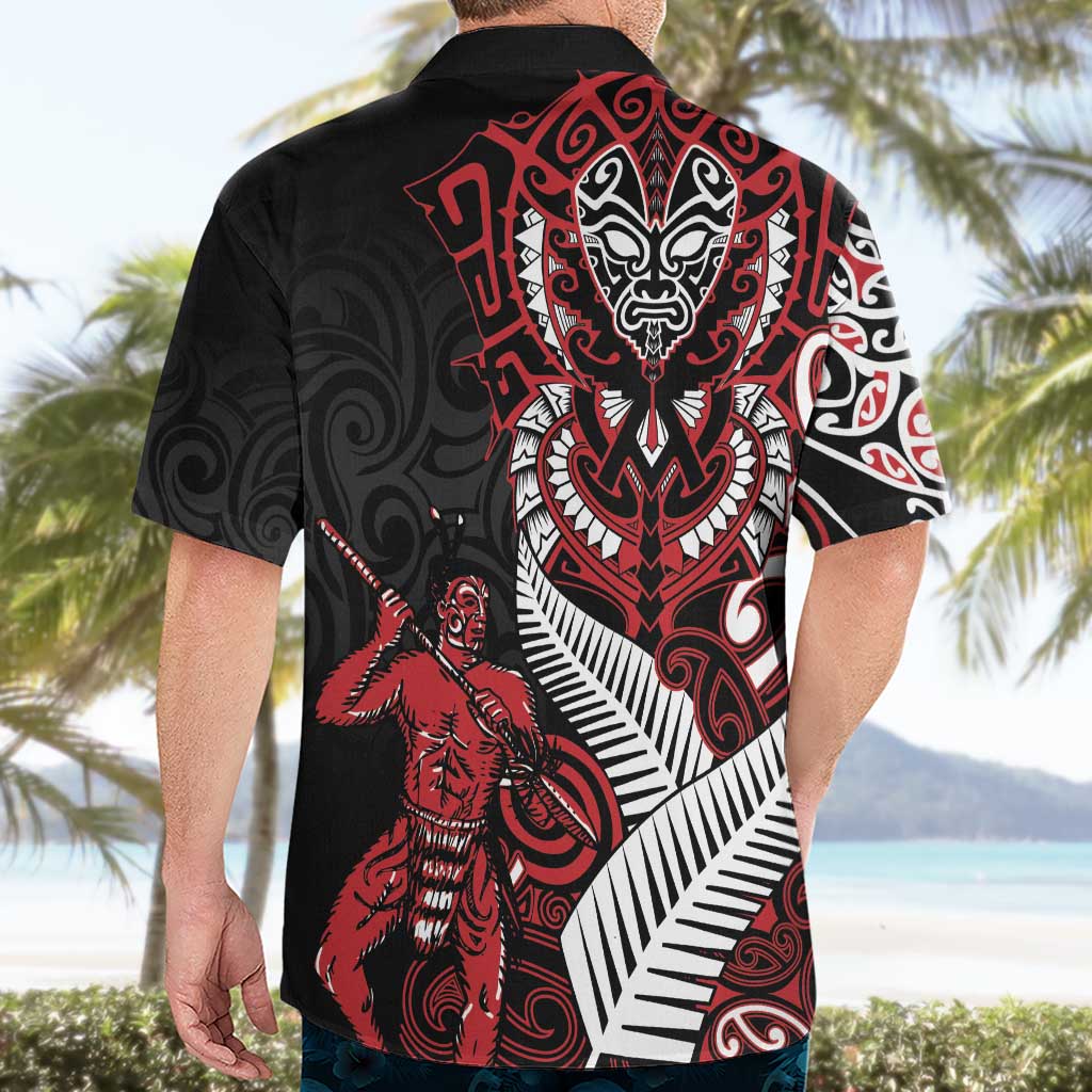 Aotearoa Toitu Te Tiriti Hawaiian Shirt Whakairo Wheku LT7 - Polynesian Pride