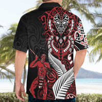 Aotearoa Toitu Te Tiriti Hawaiian Shirt Whakairo Wheku LT7 - Polynesian Pride