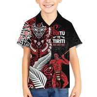 Aotearoa Toitu Te Tiriti Hawaiian Shirt Whakairo Wheku LT7 - Polynesian Pride