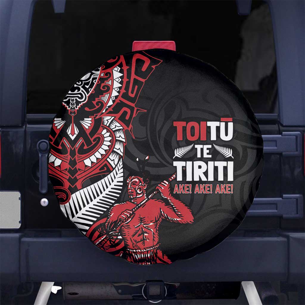 Aotearoa Toitu Te Tiriti Spare Tire Cover Whakairo Wheku LT7 - Polynesian Pride