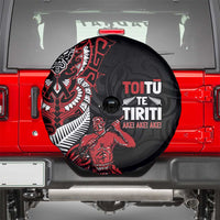 Aotearoa Toitu Te Tiriti Spare Tire Cover Whakairo Wheku LT7 - Polynesian Pride
