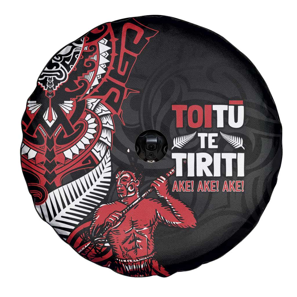 Aotearoa Toitu Te Tiriti Spare Tire Cover Whakairo Wheku LT7 - Polynesian Pride