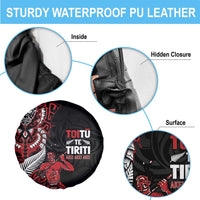 Aotearoa Toitu Te Tiriti Spare Tire Cover Whakairo Wheku LT7 - Polynesian Pride