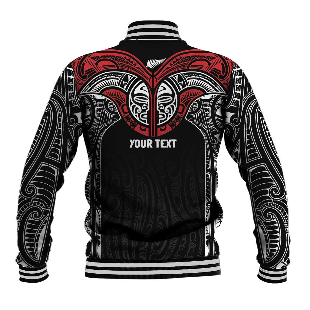 Aotearoa Maori Personalized Baseball Jacket Toitu Te Tiriti Ake! Ake! Ake! LT7 - Polynesian Pride