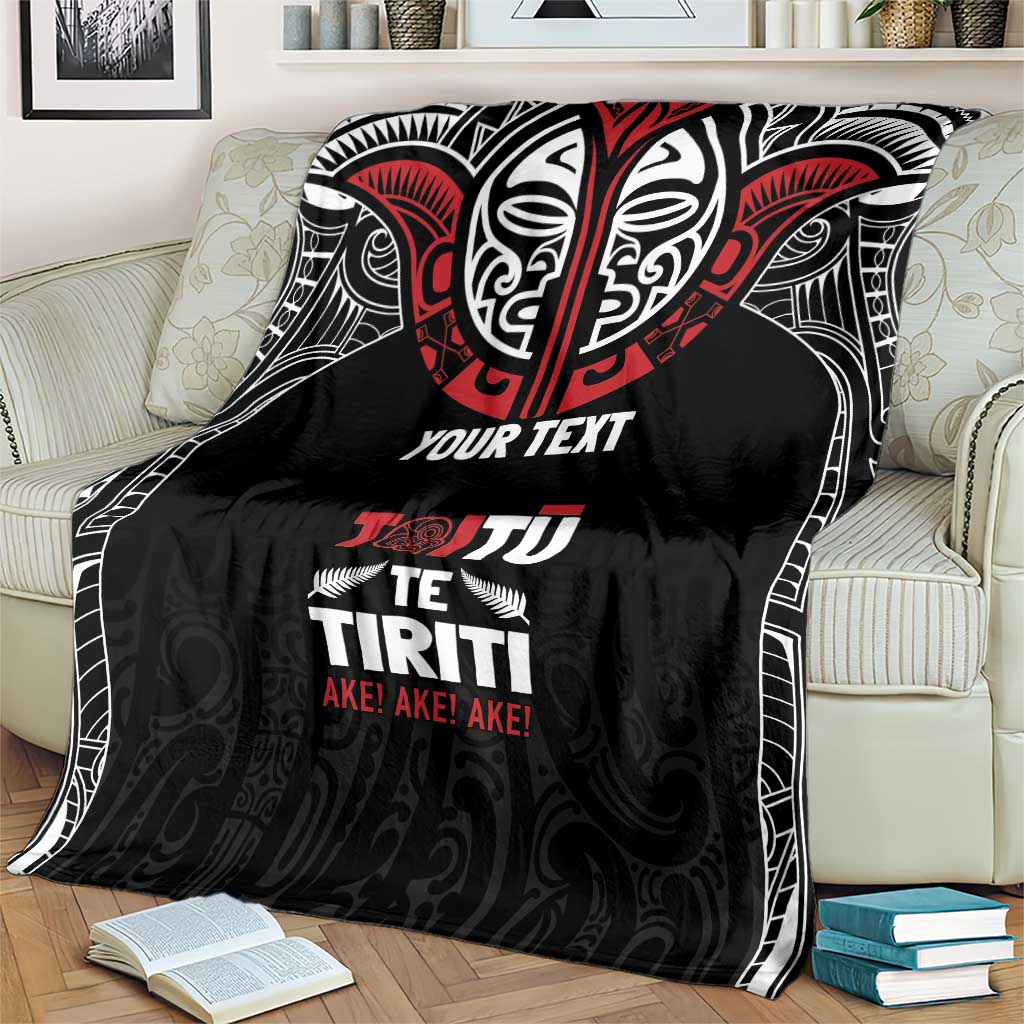 Aotearoa Maori Personalized Blanket Toitu Te Tiriti Ake! Ake! Ake! LT7 - Polynesian Pride