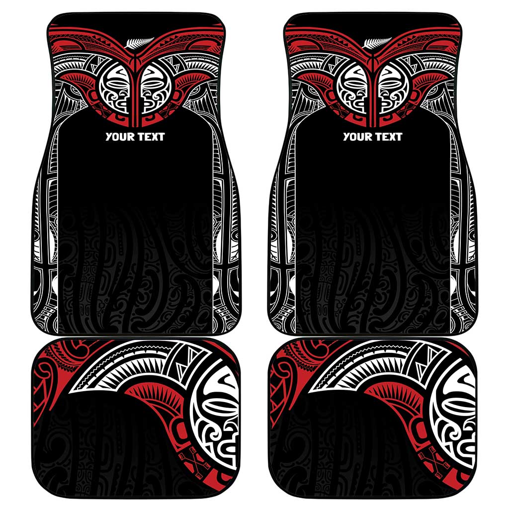 Aotearoa Maori Personalized Car Mats Toitu Te Tiriti Ake! Ake! Ake! LT7 - Polynesian Pride