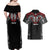 Aotearoa Maori Personalized Couples Matching Off Shoulder Maxi Dress and Hawaiian Shirt Toitu Te Tiriti Ake! Ake! Ake!