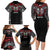 Aotearoa Maori Personalized Family Matching Long Sleeve Bodycon Dress and Hawaiian Shirt Toitu Te Tiriti Ake! Ake! Ake!