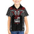 Aotearoa Maori Personalized Family Matching Off Shoulder Short Dress and Hawaiian Shirt Toitu Te Tiriti Ake! Ake! Ake!